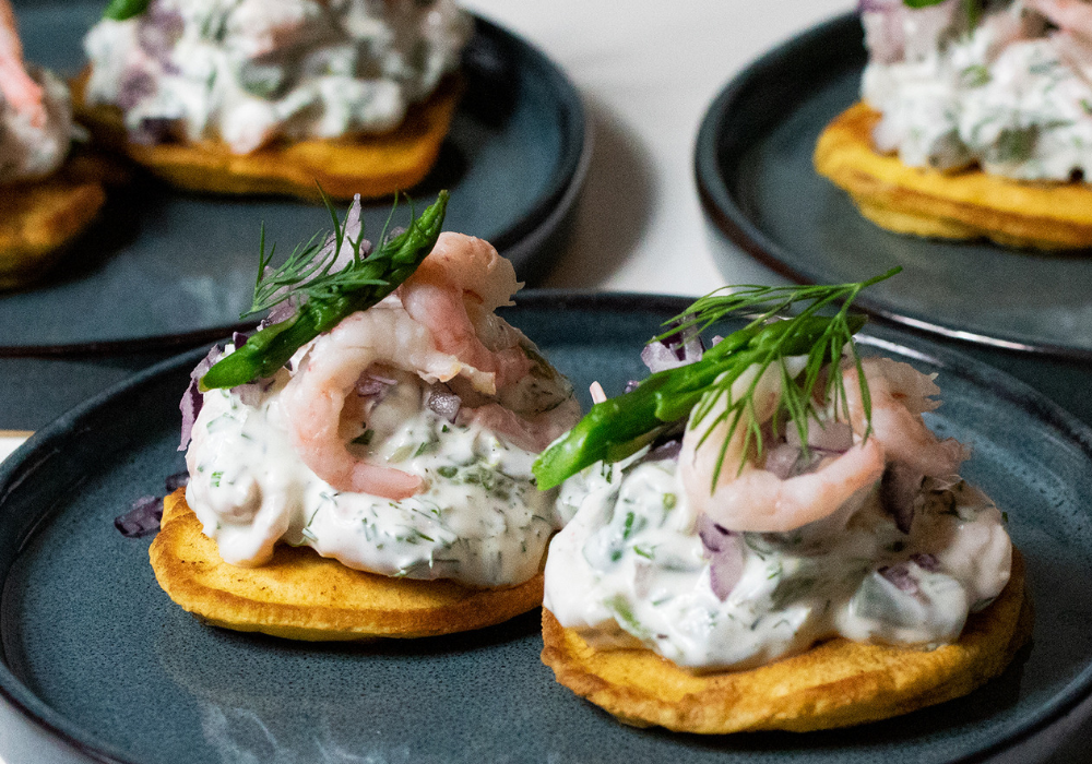 Blinis billede – canva blinis mred rejer